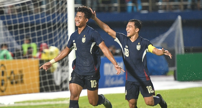 ศุภณัฏฐ์เบิ้ล! ทีมชาติไทย อัด ฟิลิปปินส์ 3-1 ลิ่วชิง “คิงส์คัพ 2024” กับ ซีเรีย